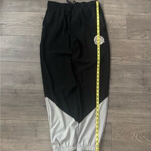 Black and Gray Track Pants